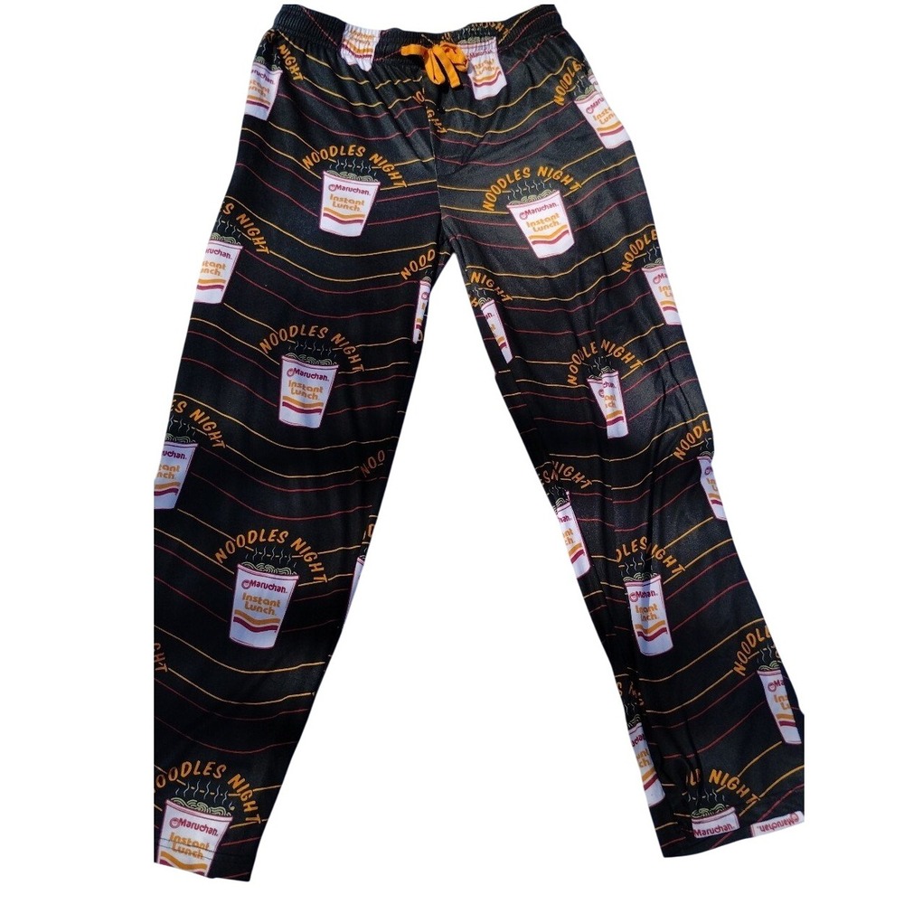 Maruchan Ramen‎ Noodles Pajama Pants Loungewear Sleepwear Medium